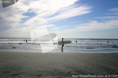 Image of Beach Surfer