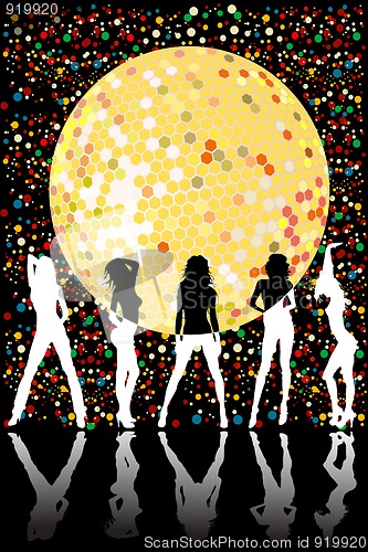Image of Disco party design