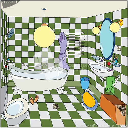 Image of Little bathroom