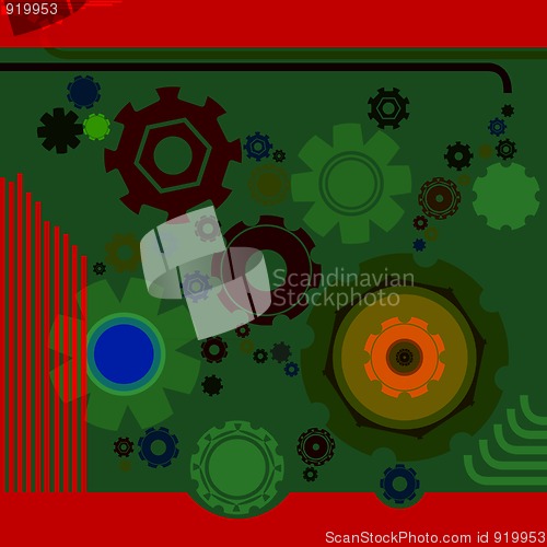 Image of Background with gears