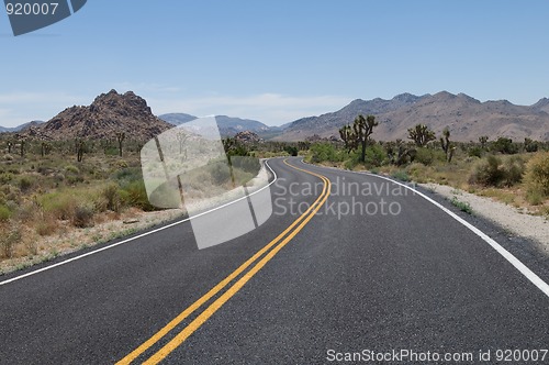 Image of Desert highway