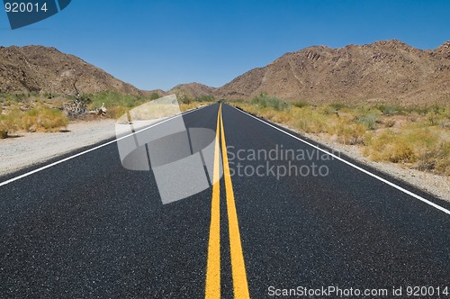 Image of Desert highway