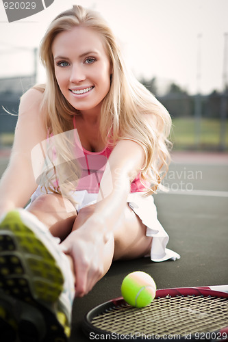 Image of Tennis player