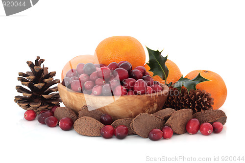 Image of Christmas Fruit and Nuts