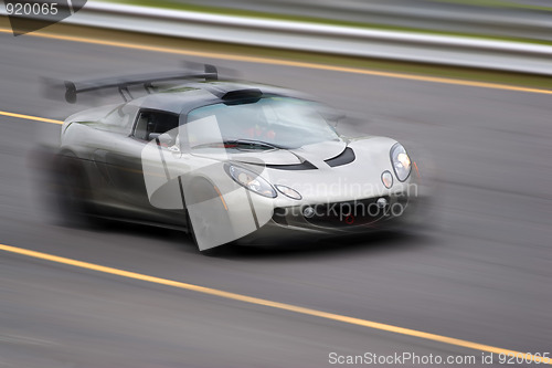 Image of Speeding Sports Car 