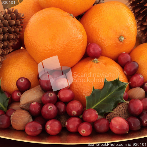 Image of Christmas Fruit and Nuts