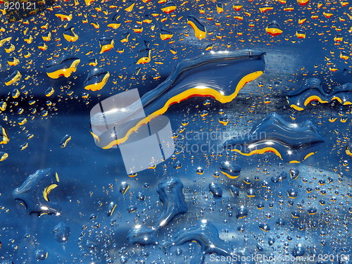 Image of Abstraction. Water. Silhouettes