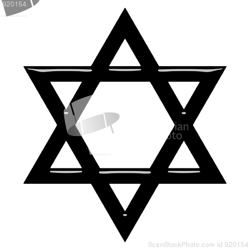 Image of 3D Star of David