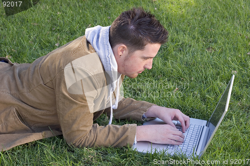 Image of Laptop Student