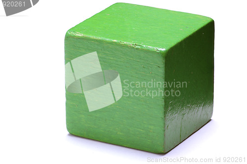 Image of Green cube