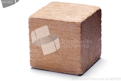 Image of Wooden cube