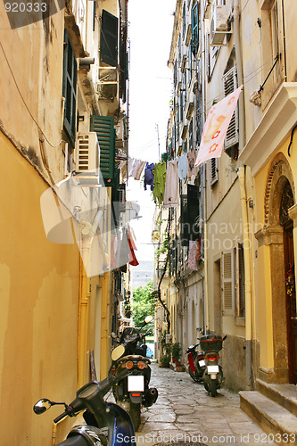 Image of Narrow corfu street