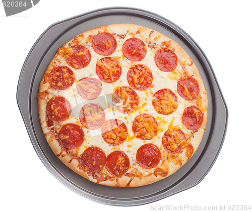 Image of Pizza in tray