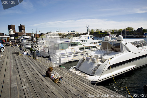 Image of Landing stage for yachts