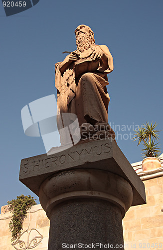 Image of Saint Jerom, Bethlehem, Palestine, Israel