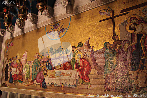 Image of Fragment of mosaic of Holy Sepulchre Church