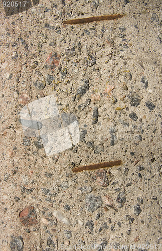 Image of Old concrete with rocks included
