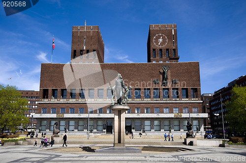 Image of City town hall of Oslo