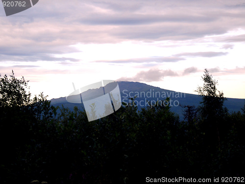 Image of Dawn in the mountains