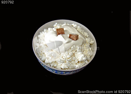 Image of Bowl with curd