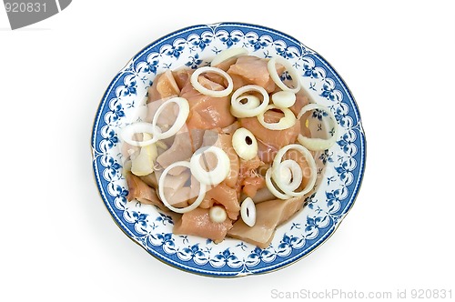 Image of Chicken with onions