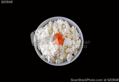 Image of curd with candied fruit