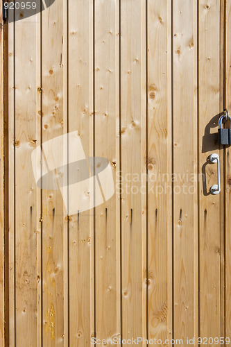 Image of Old wooden door