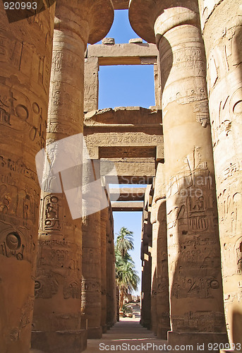 Image of Karnak Temple at Luxor, Egypt