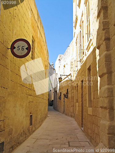 Image of Silent City Mdina on Malta island