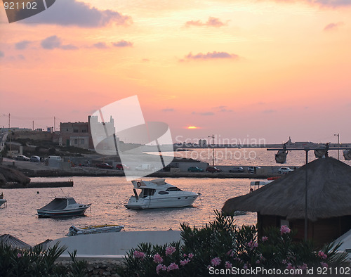 Image of Maltese sunset