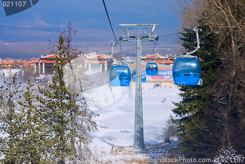 Image of Cable car ski lift 