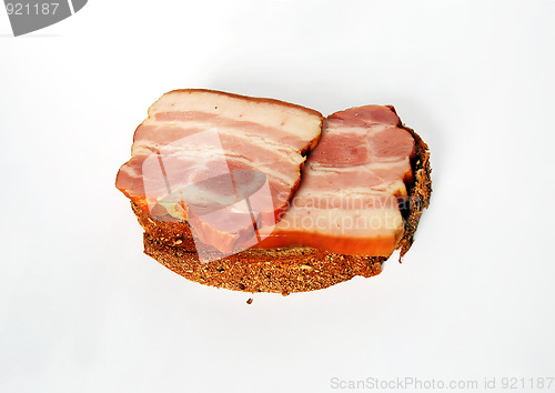 Image of Sandwich with bacon