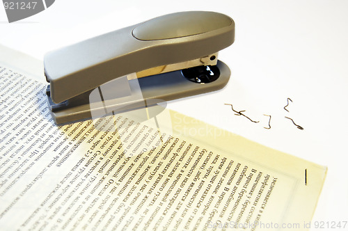 Image of stapler