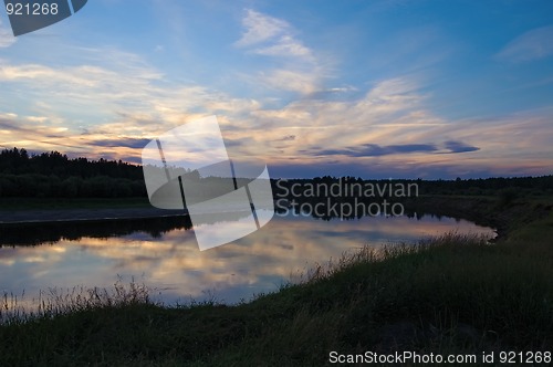 Image of Sunset on the River