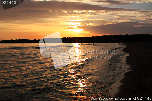 Image of Sunset in Halmstad