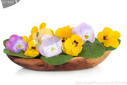 Image of Viola Flower Salad