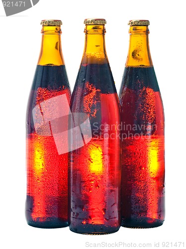 Image of Three beer bottles