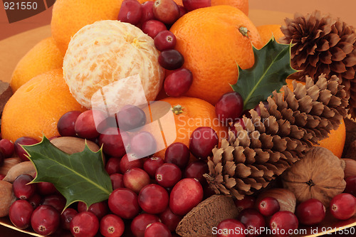 Image of Christmas Fruit and Nuts
