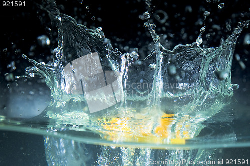 Image of lemon and water