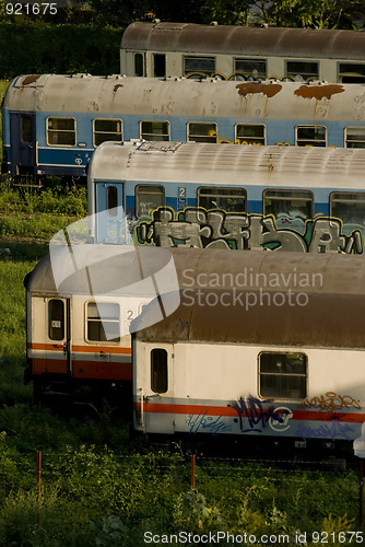 Image of  four waggon