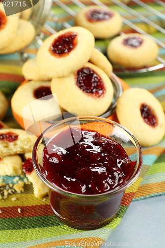 Image of Strawberry Jam And Biscuits