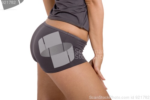 Image of picture of a girl's buttocks