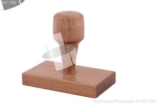 Image of Rubber wooden stamp