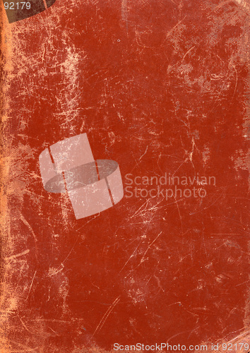 Image of Brown scuffed leather texture