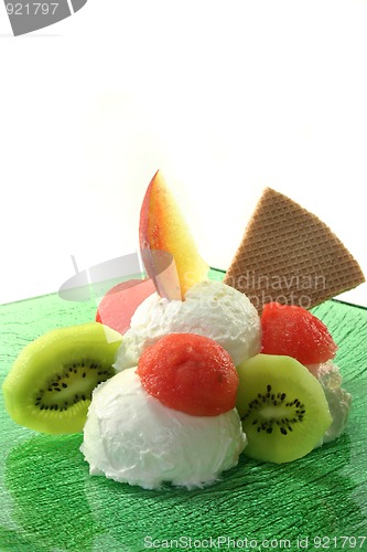 Image of Fruit sundae