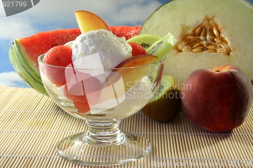 Image of Fruit sundae