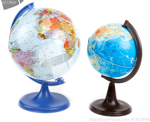 Image of Two globes