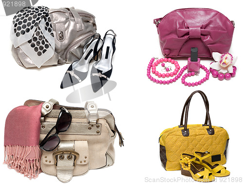 Image of Ñollage from feminine bags, loafers and accessory