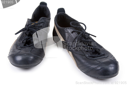 Image of Black feminine gym shoes