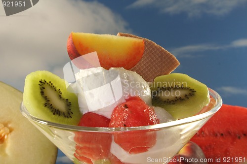 Image of Fruit sundae